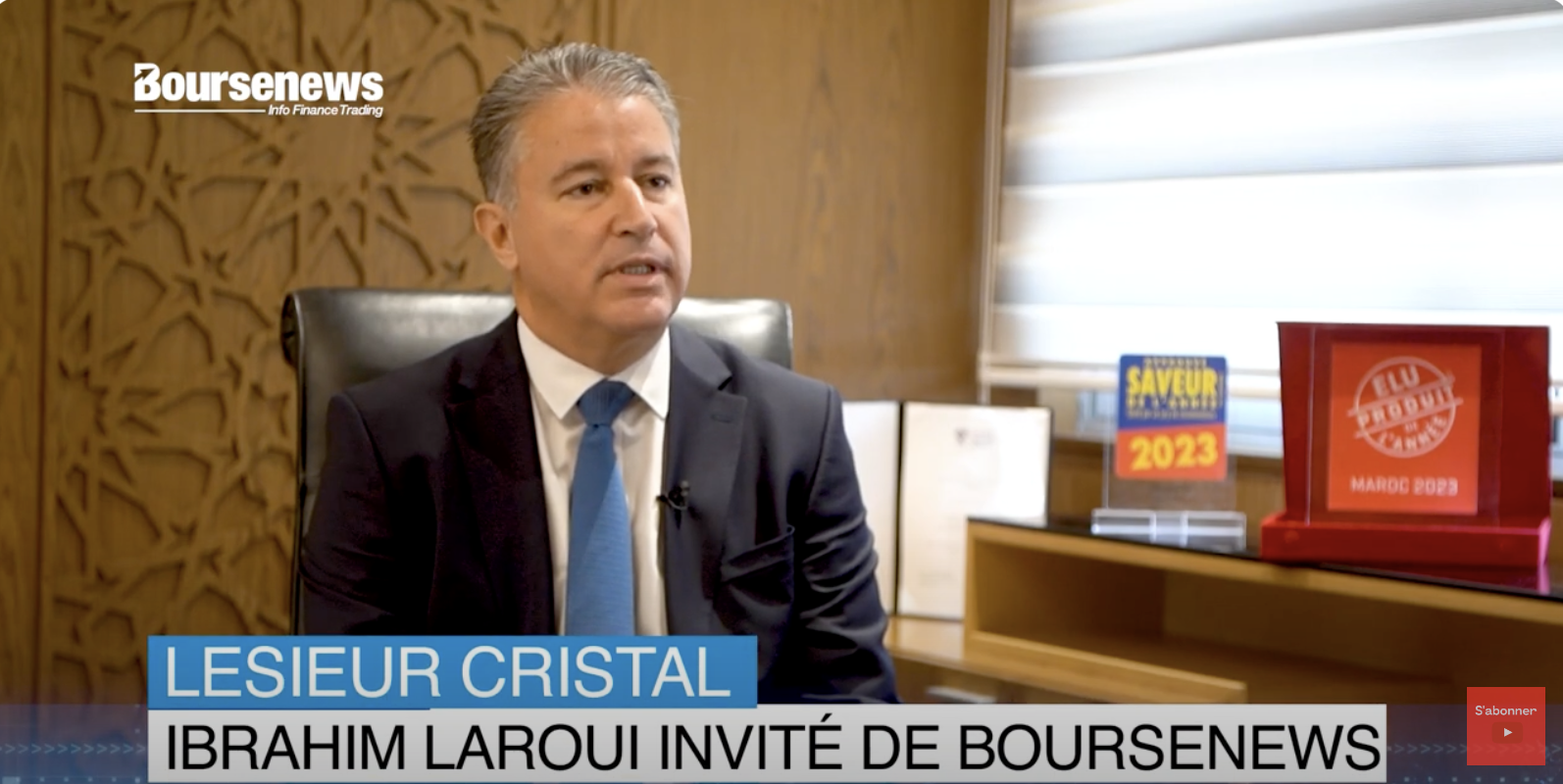 Lesieur Cristal: le DG Brahim Laroui invité de Boursenews